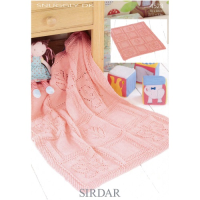 SLA 4528 Butterfly & Flower Blanket